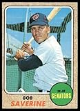 Baseball 1968 Topps #149 Bob Saverine Senators