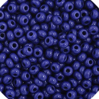 Czech Glass Seed Beads 11/0 - Opaque Dark Mauve, 250g Bulk Bag By Preciosa - View #4