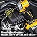 Facoow 55PCS Impact Nut Driver Set, Magenetic Nut Driver Set for Impact Drills and Premium Deep Drivers, Wing Nut Setters, 1/4'' Quick Change, Bit Extention, S2 Steel Bits, Pivoting Nut Setter