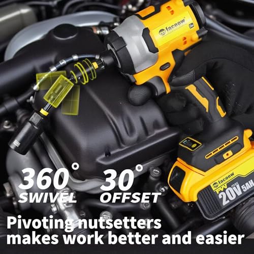 Facoow 55PCS Impact Nut Driver Set Magnetic - image 7
