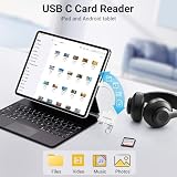KiWiBiRD czytnik kart USB SD, adapter micro SD na typu C USB A OTG do kart SDHC SDXC TF UHS-I kompatybilny z iPhone 16 15 Plus Pro Max MacBook Air Mac iPad iMac Galaxy S25 S24 smartfon Andriod