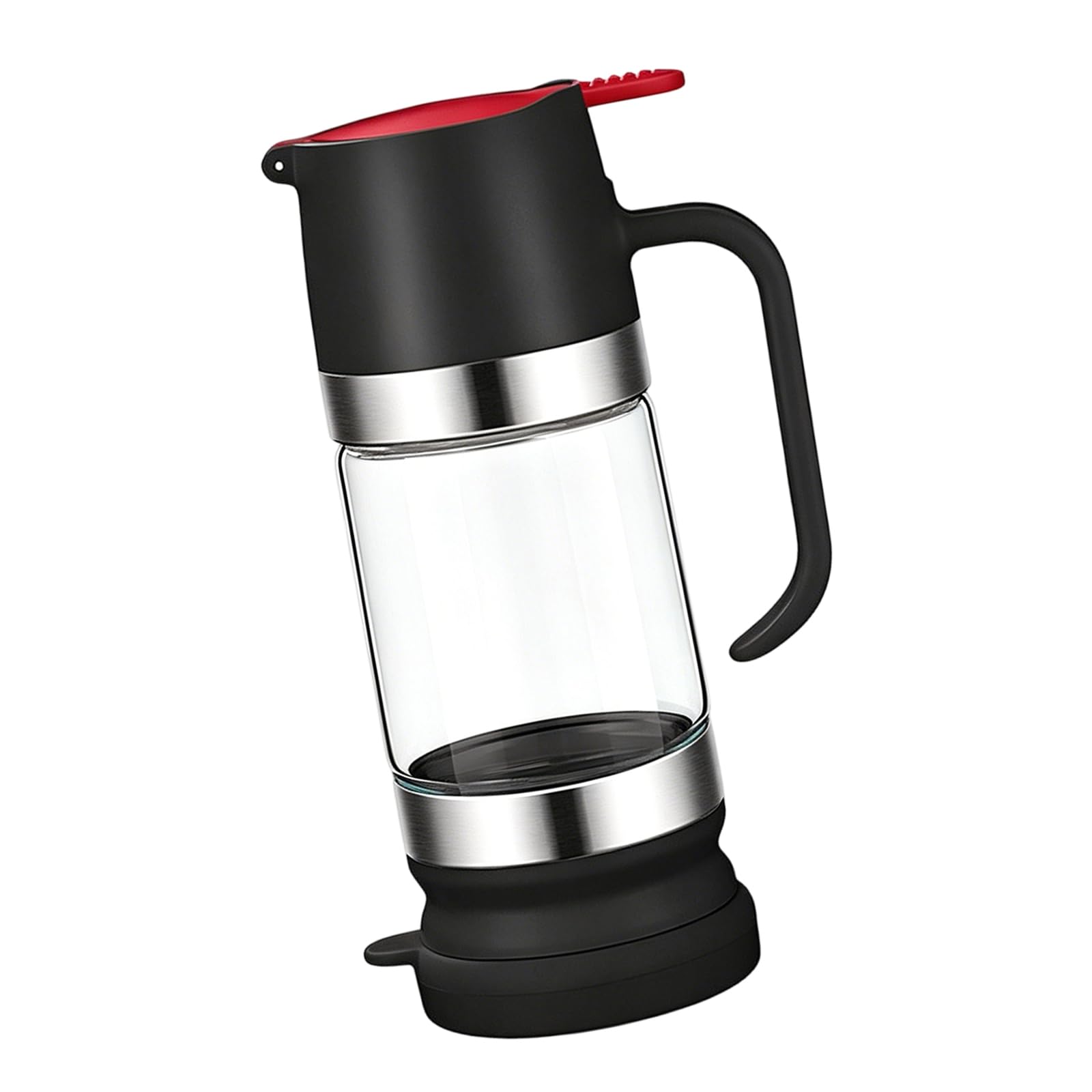 our fave Spill Resistant Sweetener Dispenser Bottle 350ml Clear Glass with Simple Press Button Ideal for Liquid Sweeteners Simple Fill Dear Container