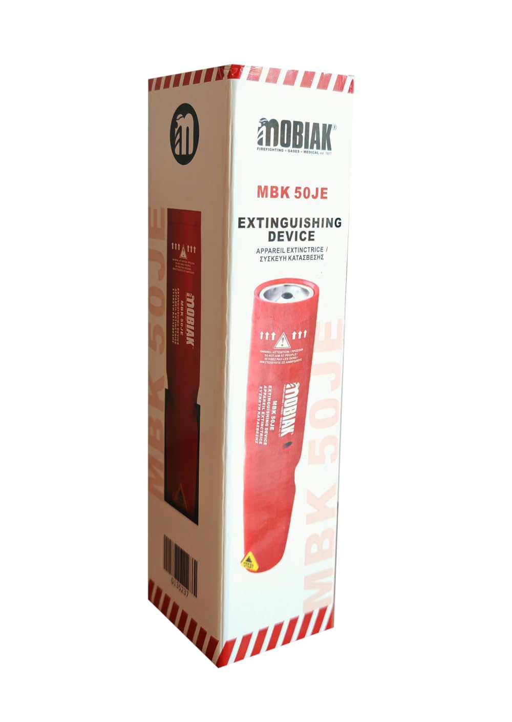 Mini Extintor Aerosol + Soporte de Pared | Spray Extintor Pequeño 8B C E 5F para Hogar y Coche, para Electrónica y Cocina | Ecológico