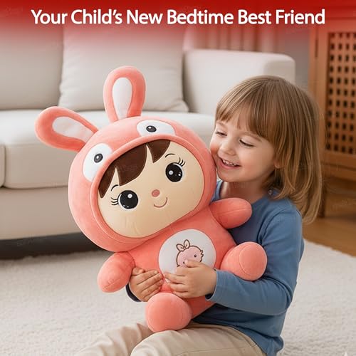 Image of Zest 4 Toyz Soft Toy for Girls (40 cm) | Baby Toys | Cute Stuffed Animal Plush Toy | Rabbit Soft Toy Cuddly Teddy Bear for Kids | Birthday Gift for Girls - Multicolor