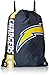 NFL San Diego Chargers 2015 Drawstring Backpack, Blue