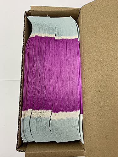 Generic Currency Straps - Self Sealing Money Bands, 50 Purple (1000)