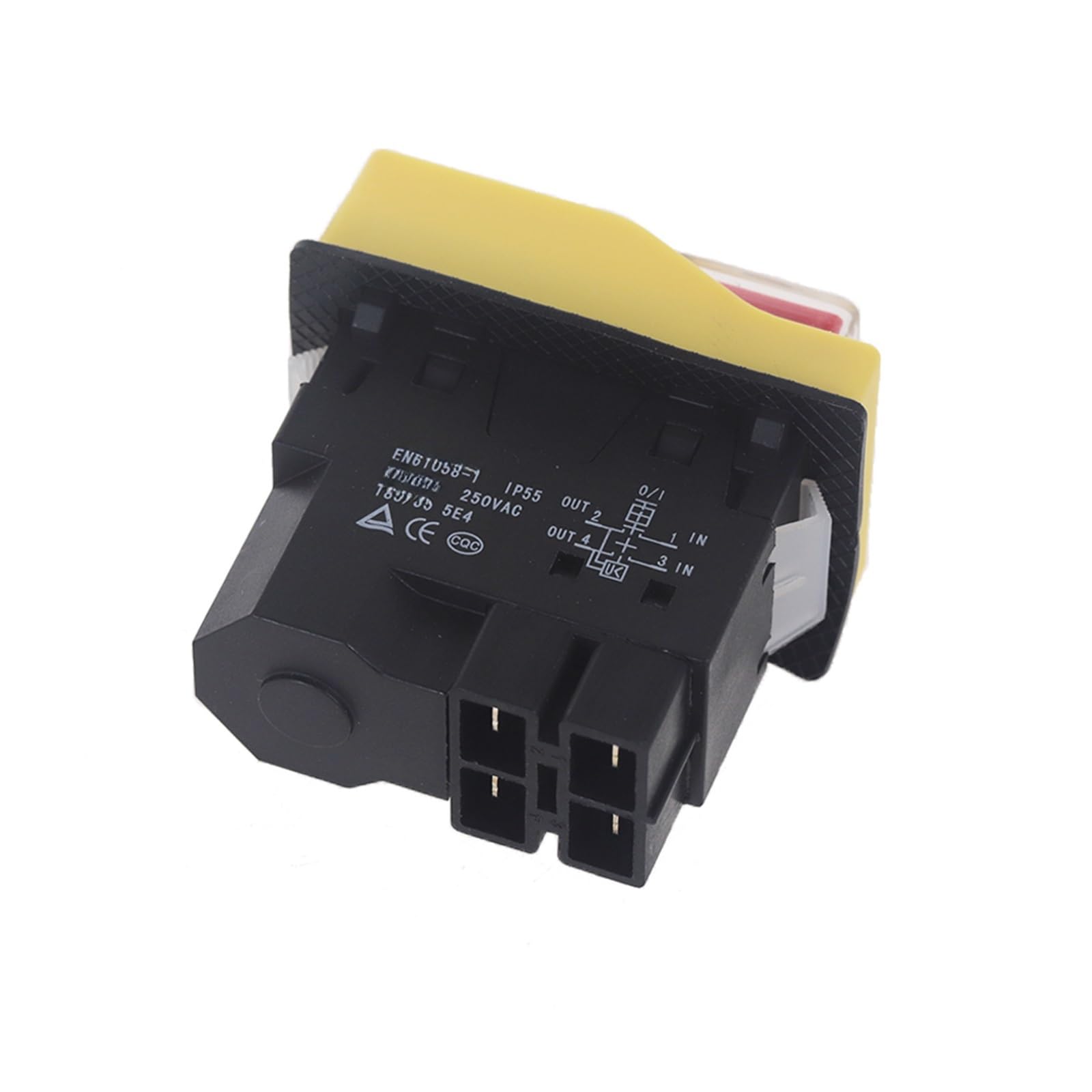 Pushbutton Machine Saw Cutter Drill on Off Switches Control Box Switches Electromagnetic Switch AC250V 8A CZAOINCU