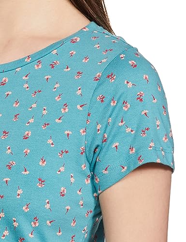 Image of Amazon Brand - Eden & Ivy Women's Cotton Knee Length Casual Nightgown (ENISS22WSPDR109 Grey 1 S)