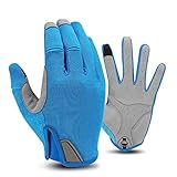 FUNCIÓN: Los guantes de montar con fuertes funciones antideslizantes y de protección contra la absorción de impactos pueden reducir el impacto de la vibración de la carretera incluso en ejercicios vigorosos, reducir la fatiga de las manos y evitar el aburrimiento de las palmas.