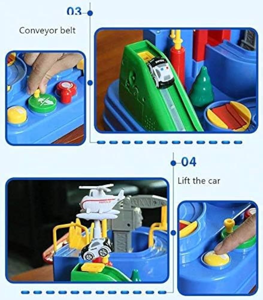 Buy KIOS Car Parking Game Race Tracks Toy | Car Adventure Toy for