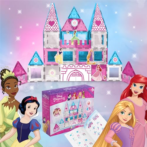Tytan Disney Princess 70-Piece Magnetic Tile Castle Set — view 12