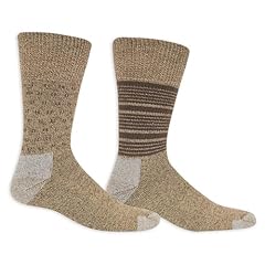 Brown Stripe - Crew (2 Pairs)