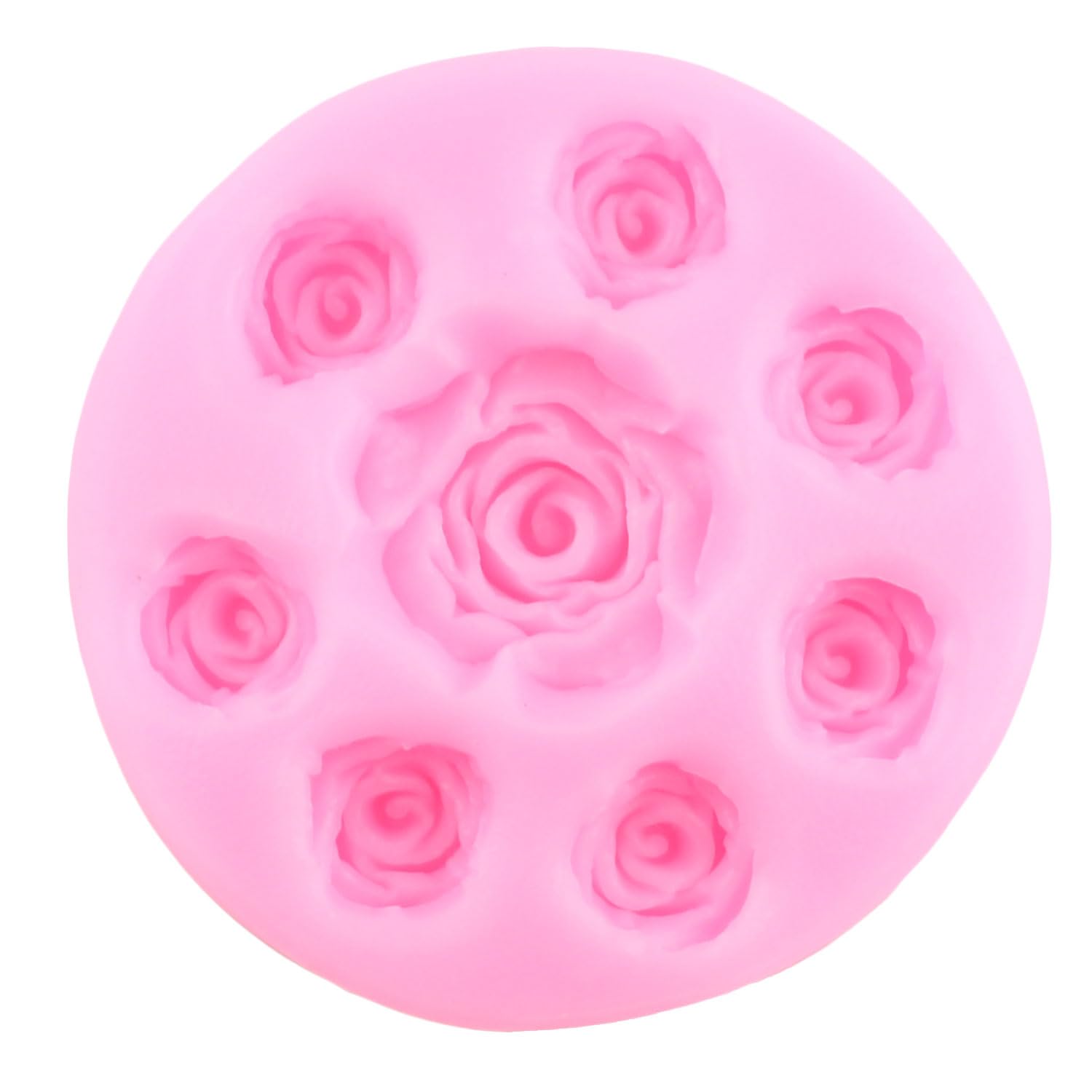 MYPRACS Bloem siliconen mal pioenroos bloem fondant mallen voor taart decoreren cupcake topper snoep chocolade kauwgom pasta polymeer klei hars kaars zeep set van 1