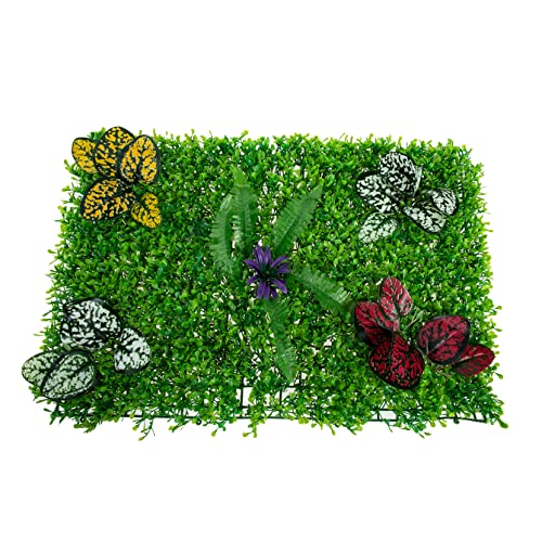 Fondo de Pared de césped para Valla al Aire, seto de privacidad, Panel de boj, Panel de césped, decoración de Pared, Hojas, seto de topiario, Pared Verde, plástico Artificial