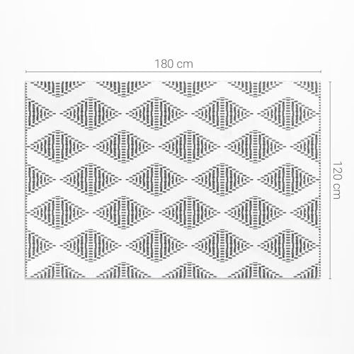 Tapis extérieur haut de gamme résistant en PVC 120x180 cm