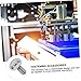 OKUMEYR 24pcs Stainless Steel T-Bolt Fasteners Multipurpose Screws Easy Installation Machine Accessories for Industrial Use