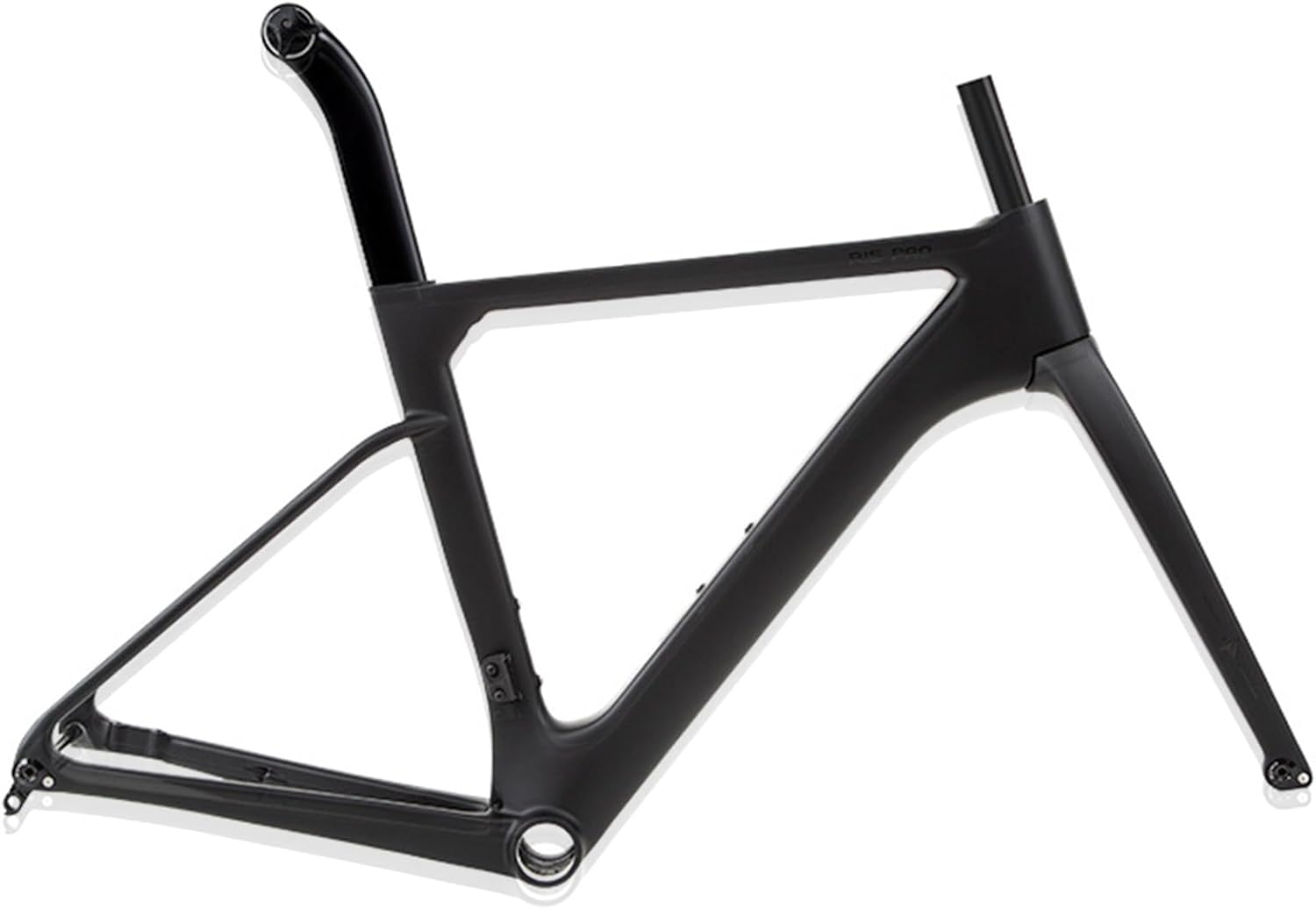 Road Bike Frameset 700C 44cm / 47cm / 50cm / 53cm / 56cm Carbon Fiber Bike Frame Disc Brake Thru Axle Frame 100/142mm Internal Routing for 700 * 28C