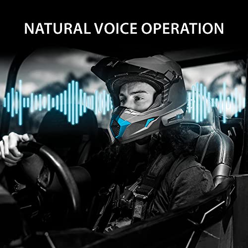 Image of Cardo PACKTALK Edge Off-Road Vehicles ORV, Snowmobile, Side x Side, ATV Communication for Every Terrain - Duo Pack, Black