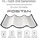 FOSITAN FL-3060A 2nd Gen Bi-Color LED Video Light 30x60cm Flexible LED Light Panel Mat on 3200-5500K 384 SMD LED Studio Video Lighting for Video Recording YouTube Photography Shooting