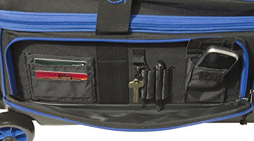 Bsi Prestige 3 Ball Roller Bowling Bag- /Silver Logoblack #TOP1