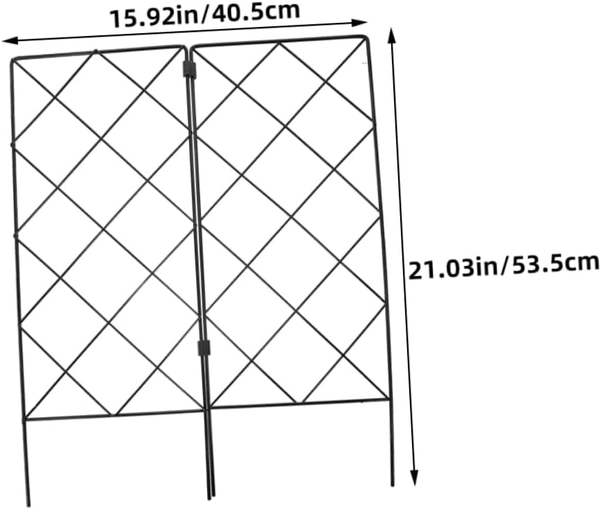 2pcs Gardening Plant Support Trellis Garden Accessories for Climbing Vines
