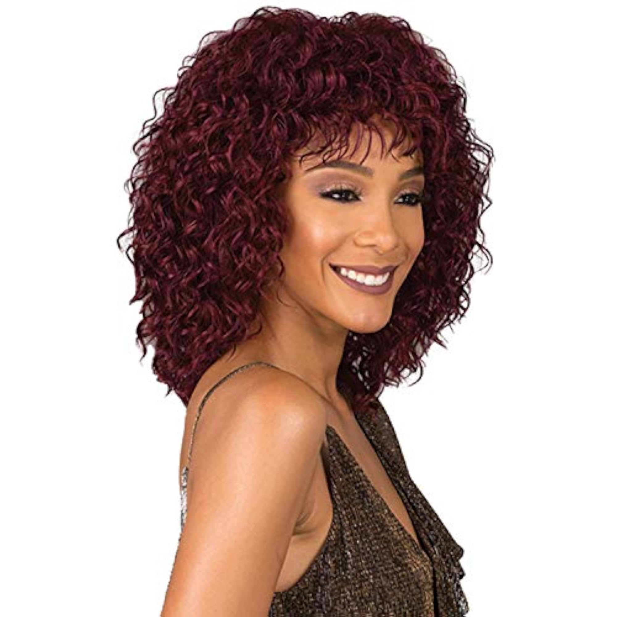 Synthetic Hair Wig M799 Cupcake in Copper/Bug Colour