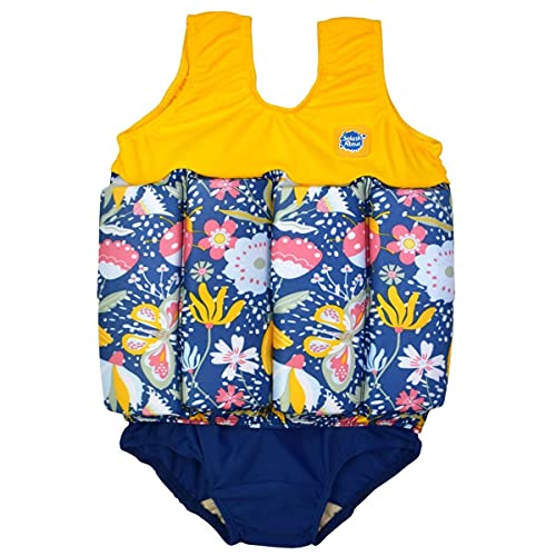 Image of Splash About Girls Floatsuit with Adjustable Buoyancy, Garden Delight, 4-6 Years