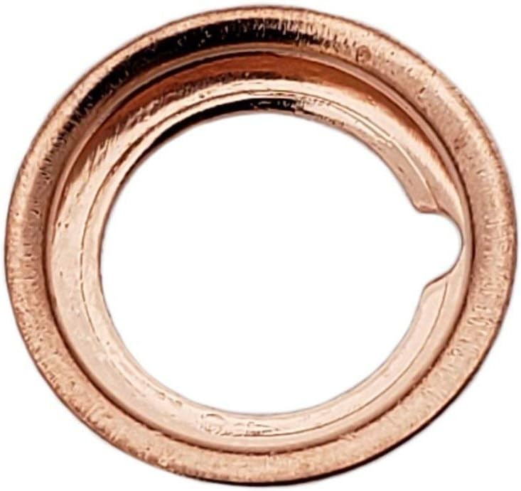 Arruela de cobre M12 para bujão de dreno de óleo Buy Auto Supply BAS03561 – Pacote com 50 unidades