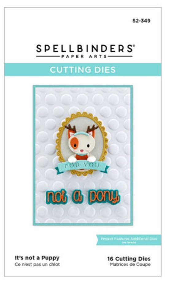 Ce n'est pas un chiot tampon transparent scrapbooking matériel carterie