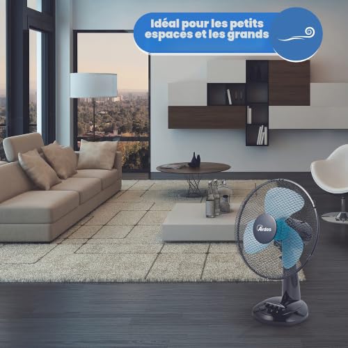Ventilateur de table Ardes 30 cm AR5EA30 Easy 30 à 3 vitesses - 6