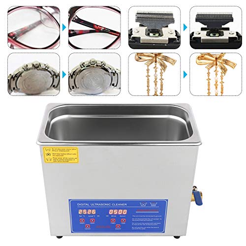 TKSE Ultraschall Sterilisator, 6L Ultrasonic, Ultraschallbad Vergaser, Digitaler Ultraschallreiniger Bath Timer… – Bild 3