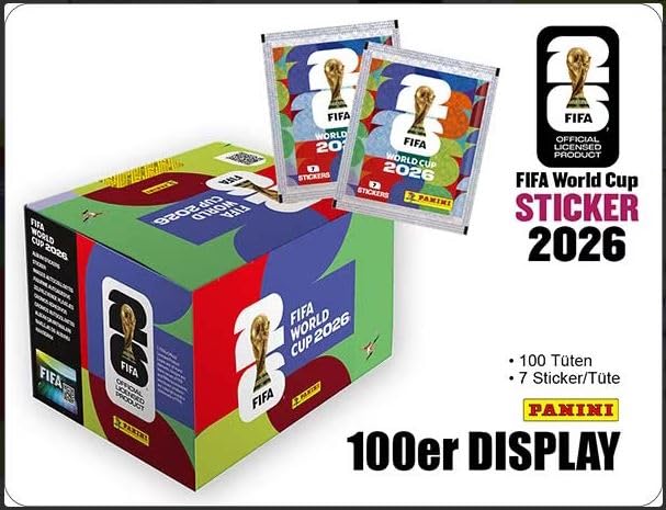 FIFA WC 26 Sticker Box (100er)