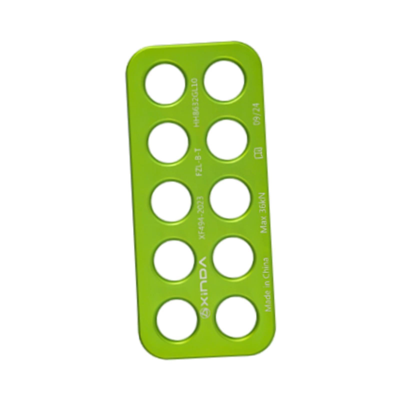 Yiju Paw Rigging Plate Climbing Anchor System 36kN for Outdoor Use with 10 Holes