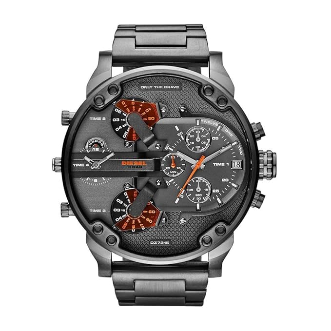 Entiq Mr Daddy 2.0 The Daddies Series Analog Grey Dial Mens Watch-DZ7315 (B0CTZTQV3F) Amazon Price History, Amazon Price Tracker
