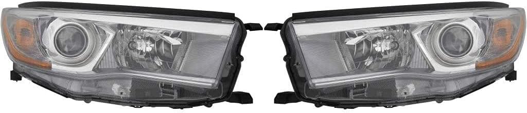 For Toyota HIGHLANDER 2014 2015 2016 Headlight Assembly Driver Side w/Bulbs For TO2502225