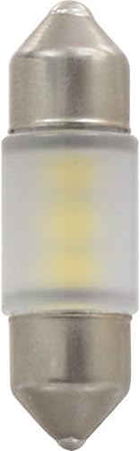 Miniatura 6 de SYLVANIA DE3021 - Mini foco LED blanco Festoon de 1.220in - Bombilla LED brillante, ideal para iluminación interior - Mapa, maletero, carga y