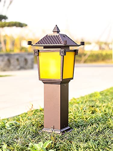 Réverbère de 23.6 pouces pour illuminer vos soirées sur la terrasse