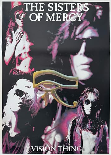 Poster The Sisters Of Mercy Vision Thing grand format pour salon style rock