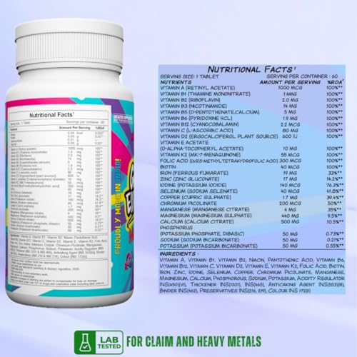 Image of Multi Gayor Pro Multivitamins Multimineral Men & Women | 60 Tablets