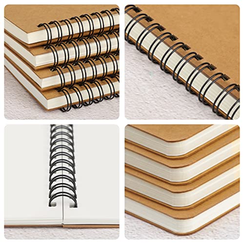 Yarotm Quaderni a Spirale A5-4 pacchi Quaderno