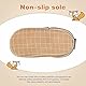 HMIYA Weiche Leder Krabbelschuhe Babyschuhe Lauflernschuhe mit Wildledersohlen für Mädchen und Jungen（12-18 Monate，Khaki）