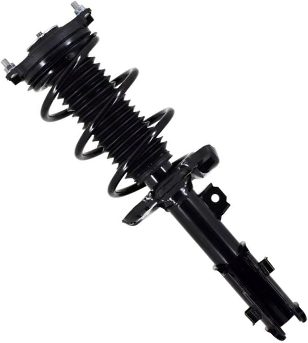 Detroit Axle - Front Left Strut for 2017-2020 Hyundai Elantra 2020 2021 2022 Kia Forte, Driver Side Strut with Coil Spring Assembly Replacement Suspension
