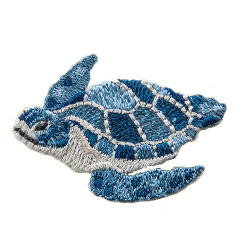 Amazon | 2WAY 刺繍ワッペン （アオウミガメ）3枚セット 手作り