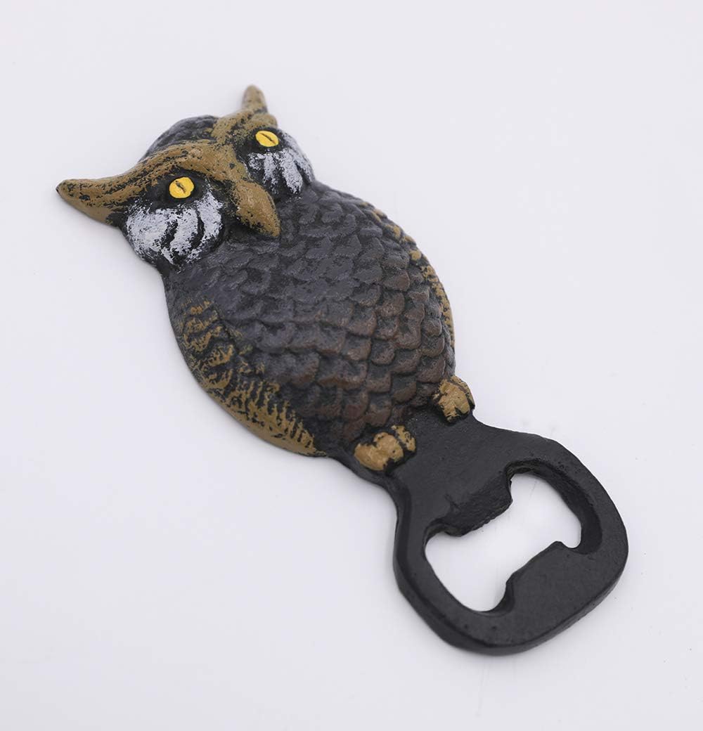 Nеw Dеаl Cast Iron Vintage Owl Beer Bottle Opener for Kitchen Bar Tool Accessories Gift Items by Topfunyy Suреr Brаndѕ Cast Iron Vintage Owl Beer Bottle Opener for Kitchen Bar Tool Accessories Gift Items by Topfunyy