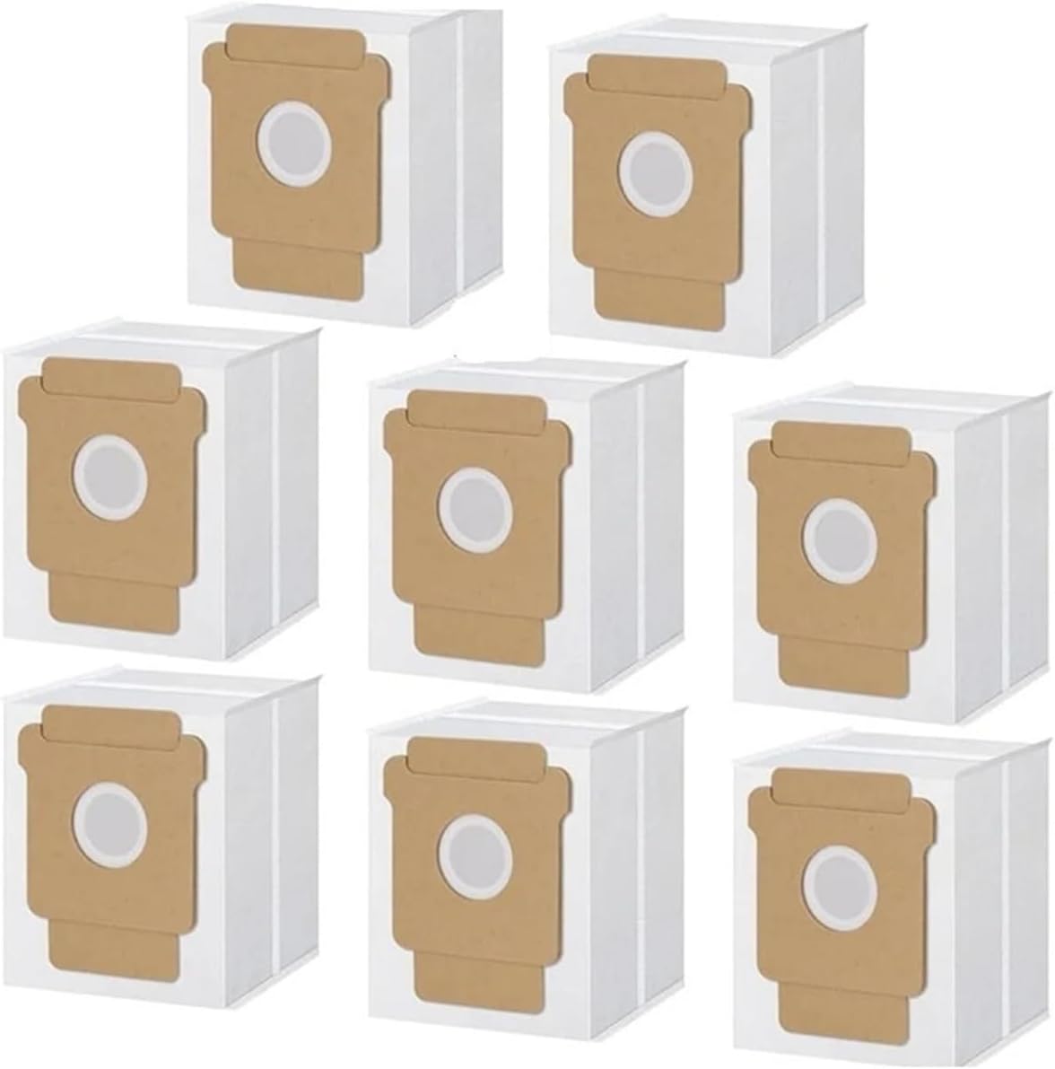 2pcs Essential Large Capacity Disposable Auto-Empty Dust Bin Bags,Compatible For Roomba,Vacuum Replacement Part