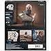 4D Build, God of War Kratos 3D Model Kit, PlayStation Game, Desk Décor, Adult Puzzles, Building Toys, 3D Puzzles for Adults & Teens, 150 Pieces, for Ages 12 & Up
