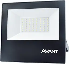 Avant Refletor Holofote Slim LED 50W Luz branca 6500K IP66 Prova d'água 110v/220v Bivolt Cod: 259501372