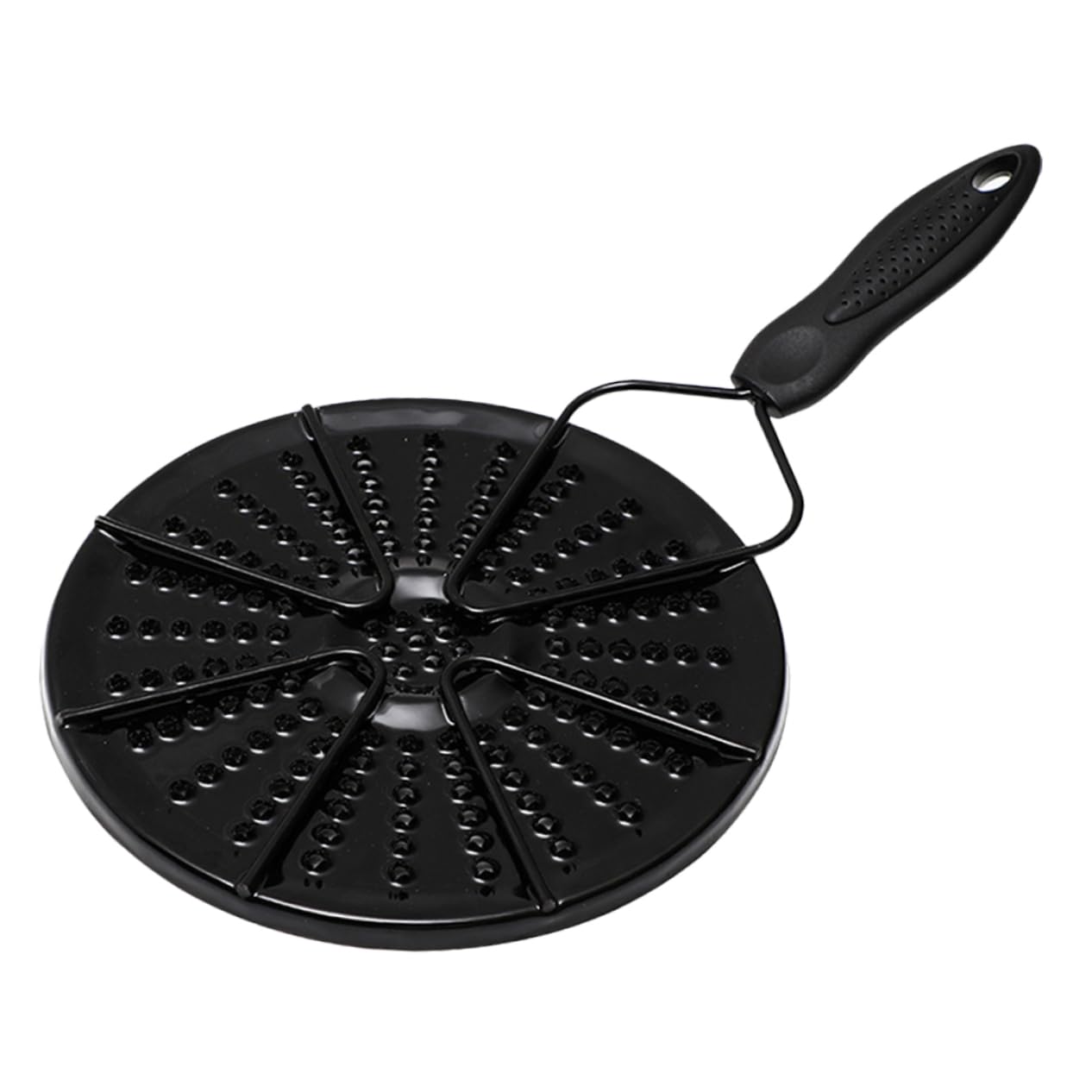 Veemoon Flame Diffuser Plate Plate for Gas Stove Heat Diffuser for Gas Stoves Simmer Mat for Gas Stove Black Heat Conduction Plate