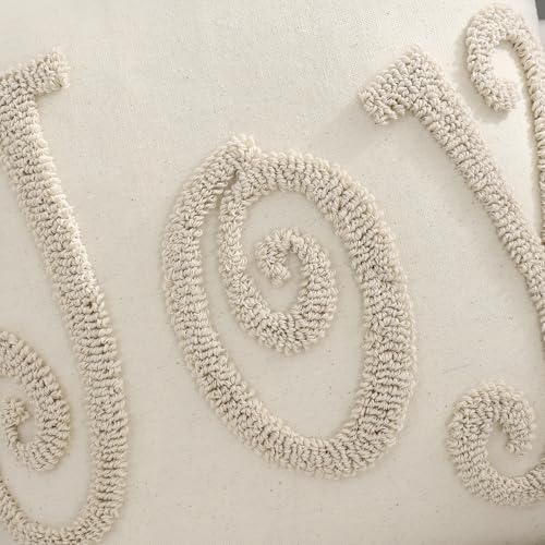 Tosleo-Christmas-Pillow-Covers-Beige-Christmas-Joy-Throw-Pillow-Cover-18-x-18-inch-Set-of-2-Christmas-Party-Decor-Winter-Holiday-Embroidery-Cushion-Case-for-Sofa-Couch-Bed-Living-Room Tosleo Christmas Pillow Covers Beige Christmas Joy Throw Pillow Cover 18 x 18 inch Set of 2 Christmas Party Decor Winter Holiday Embroidery Cushion Case for Sofa Couch Bed Living Room