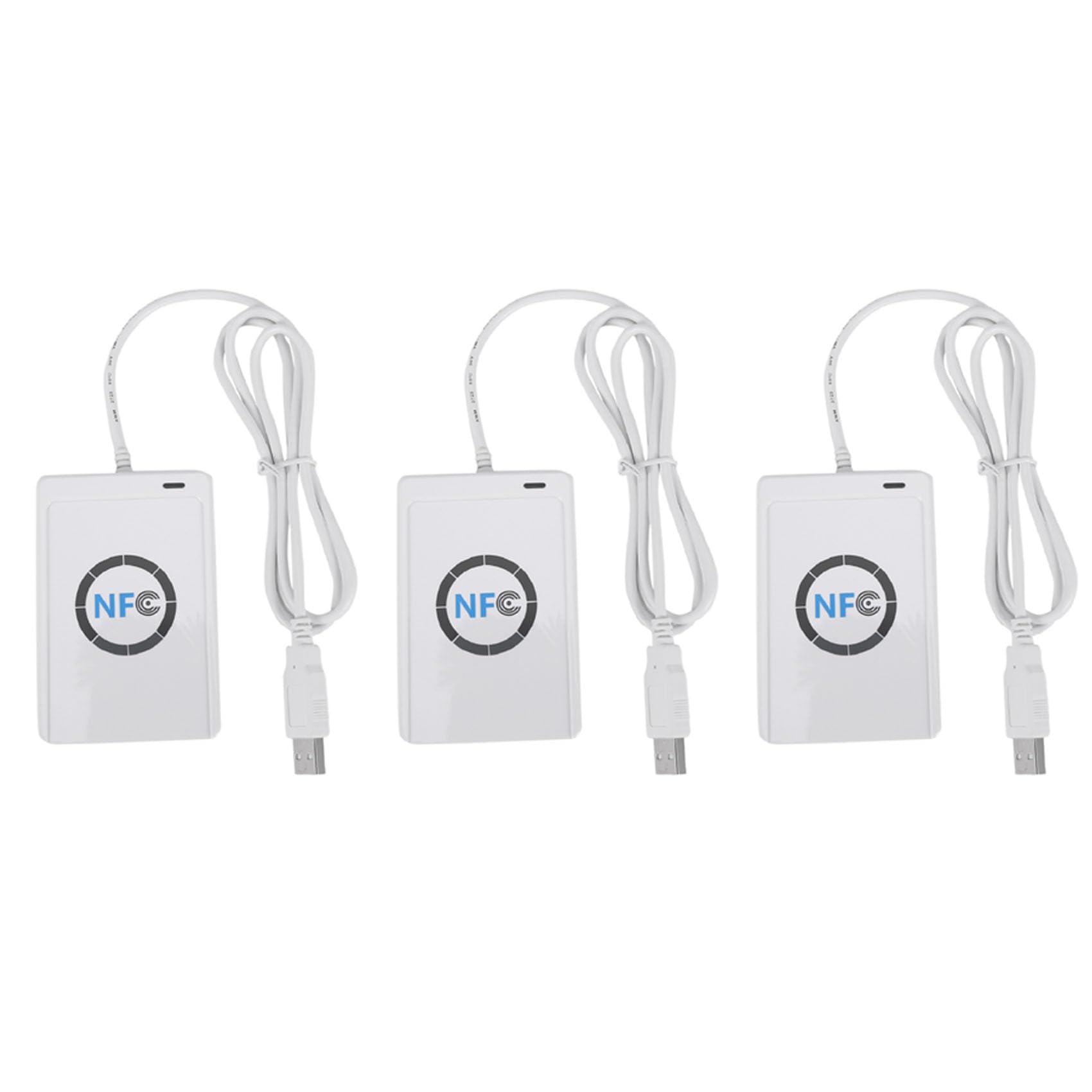 3X Lector de Tarjetas USB NFC Y Escritor ACR122U-A9 China Lector de Tarjetas RFID Sin Contacto Lector Inalámbrico NFC de